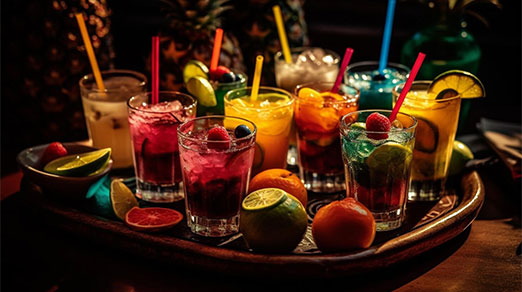 Continental beverages and catering
