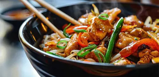 Continental and Chinese catering
