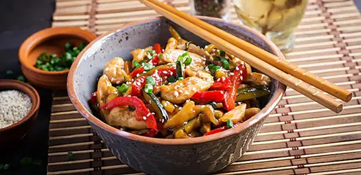 Continental and Chinese catering