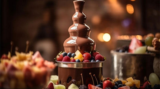 Continental desserts catering