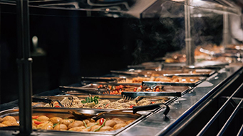 Institutional and bulk meal catering services