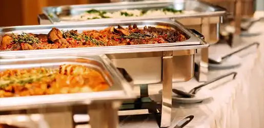 Live food counters catering