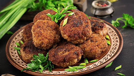 Mughlai non-veg kebab platter wedding catering
