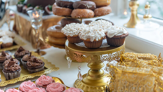 Wedding sweets and desserts